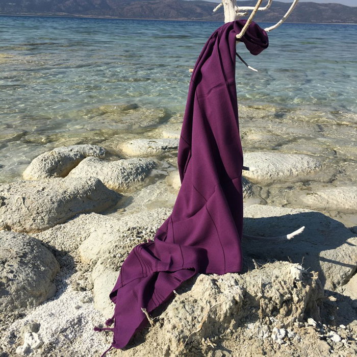 Mijölnir Toalla de playa Fouta Sultan - Damson
